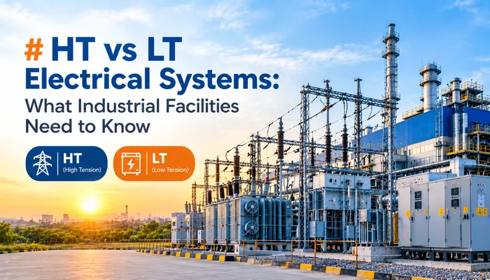 HT vs LT Electrical Systems: What Industrial Facilities Need to Know