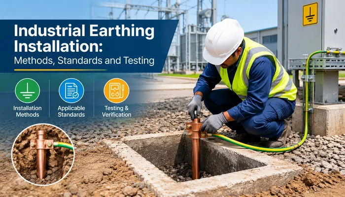 Industrial Earthing Installation: Methods, Standards and Testing