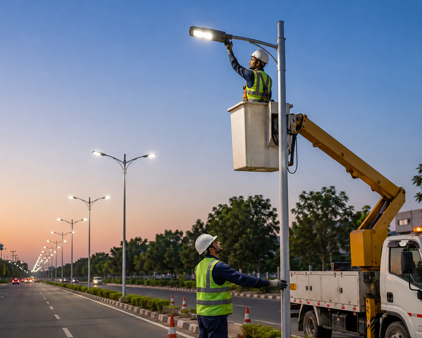 Bridge Lighting System | Electrical Contractor Ahmedabad